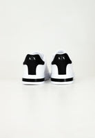 Sneakers bianche da uomo con logo all-over XM000140AF11916 M0028 ARMANI EXCHANGE 