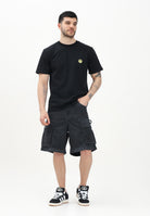 BARROW Shorts cargo in denim nero da uomo S5BWUABE035 110 BARROW 