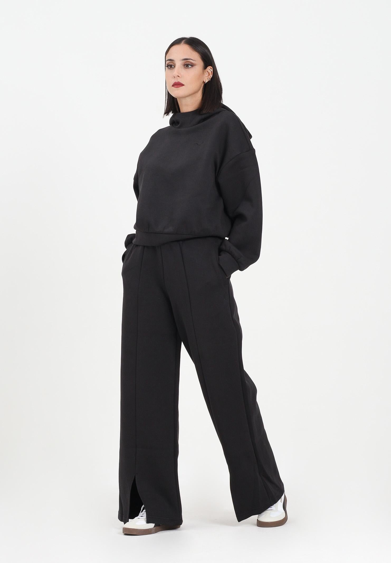 PUMA Pantalone sportivo Essentials Relaxed nero da donna 632053 01 PUMA 