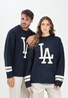 NEW ERA Maglione girocollo LA Dodgers MLB blu per uomo e donna 60684329 . NEW ERA 