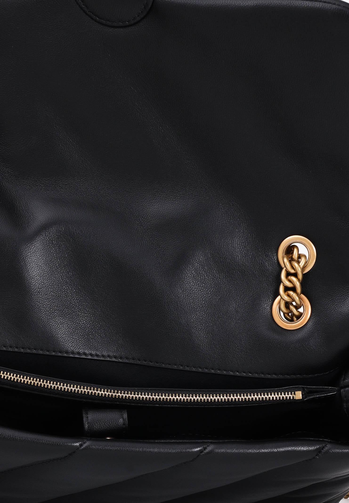 PINKO Borsa a tracolla Big Love Bag Puff nera da donna 100037A0F2 Z99Q PINKO 