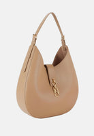 ELISABETTA FRANCHI Borsa hobo argilla da donna con charm BS06A62E2 229 ELISABETTA FRANCHI 