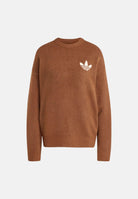 ADIDAS ORIGINALS Maglione girocollo Athletic Dept marrone da donna KF2340 . ADIDAS ORIGINALS 