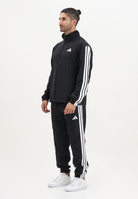 ADIDAS PERFORMANCE Tuta Basic 3 Stripes Tricot nera da uomo JI8849 . ADIDAS PERFORMANCE 