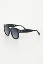 CRISTIAN LEROY Occhiali da sole neri da donna con montatura in acetato lucido 700203 01 CRISTIAN LEROY 