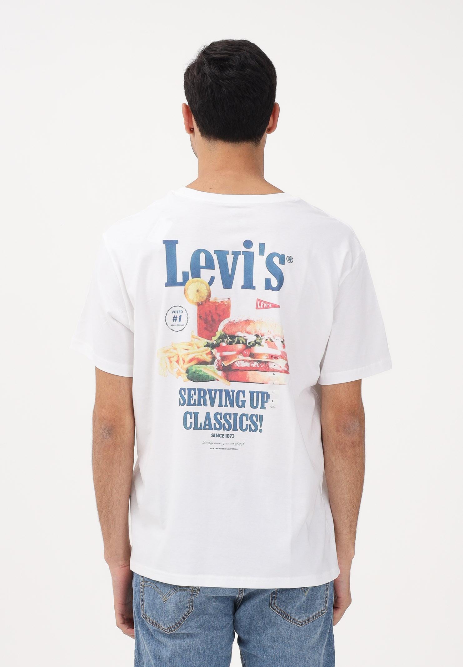 LEVI'S T-shirt a manica corta Relaxed Fit bianca da uomo 16143-2456 . LEVI'S® 