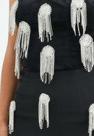 ODI ODI Corpetto Asciano nero da donna con applicazioni ASCIANO120W5 D6 ODI ODI 