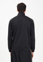 EA7 Felpa con zip nera da uomo rifinita da dettagli gold e logo 7M000620AF17089 UC001 EA7 
