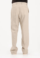 I'M BRIAN Pantalone in lino beige da uomo PA3703 0025 I'M BRIAN 