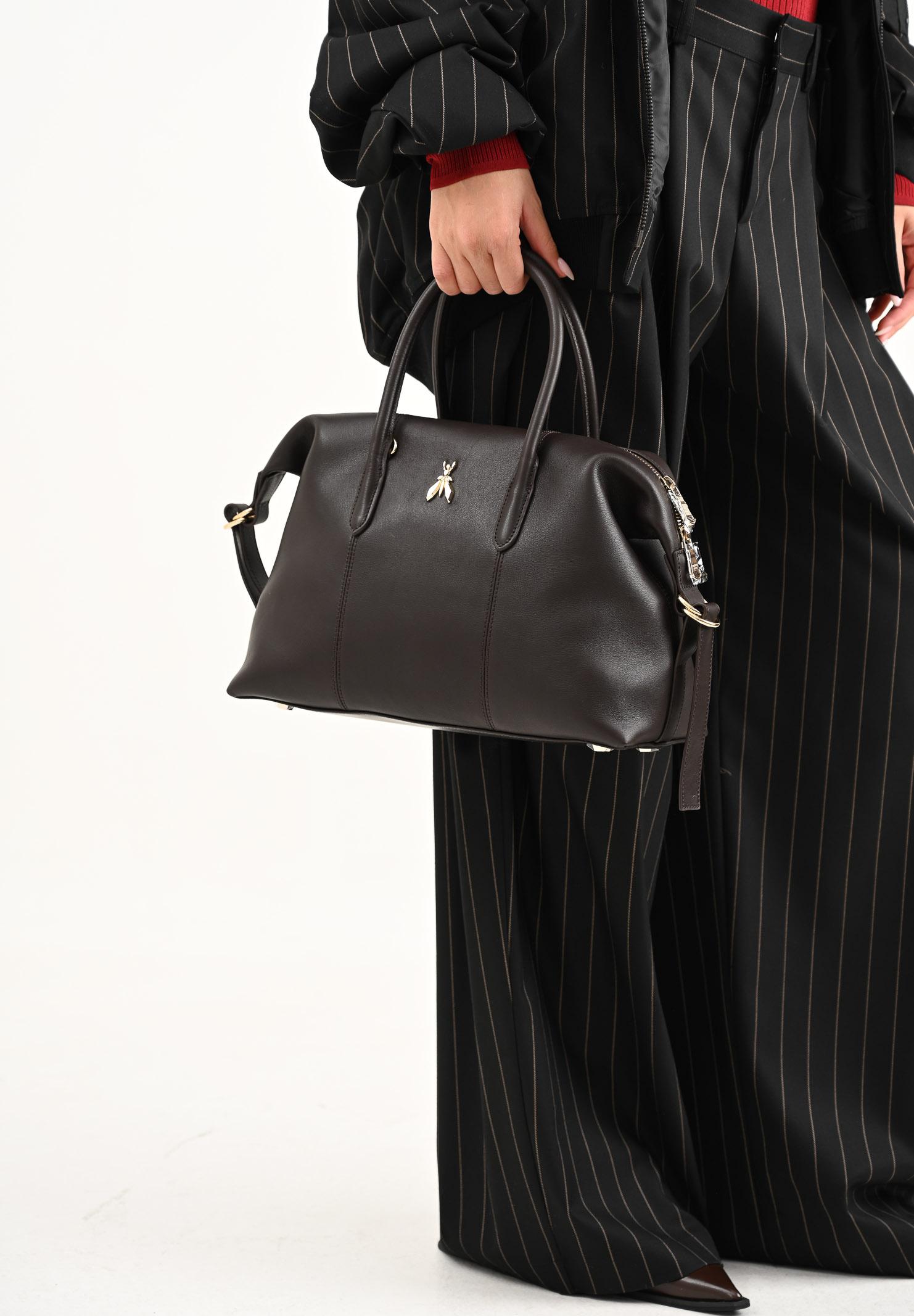 PATRIZIA PEPE Shopper New Business marrone da donna 2B0145L162 B856 PATRIZIA PEPE 