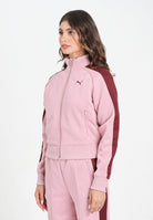 PUMA Felpa con zip T7 ALWAYS ON rosa da donna 629796 65 PUMA 