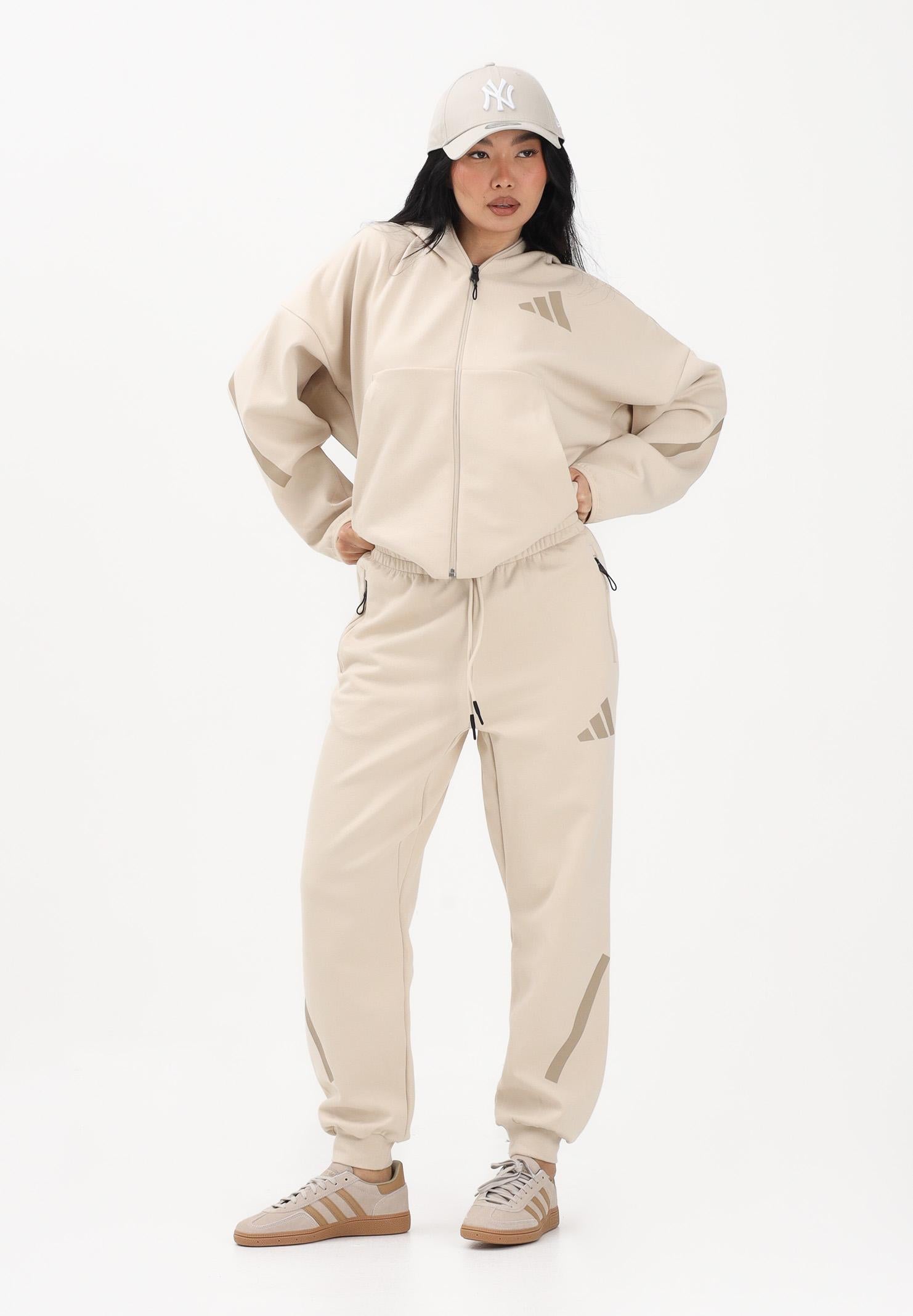 ADIDAS PERFORMANCE Pantalone sportivo ZNE beige da donna KC7713 . ADIDAS PERFORMANCE 
