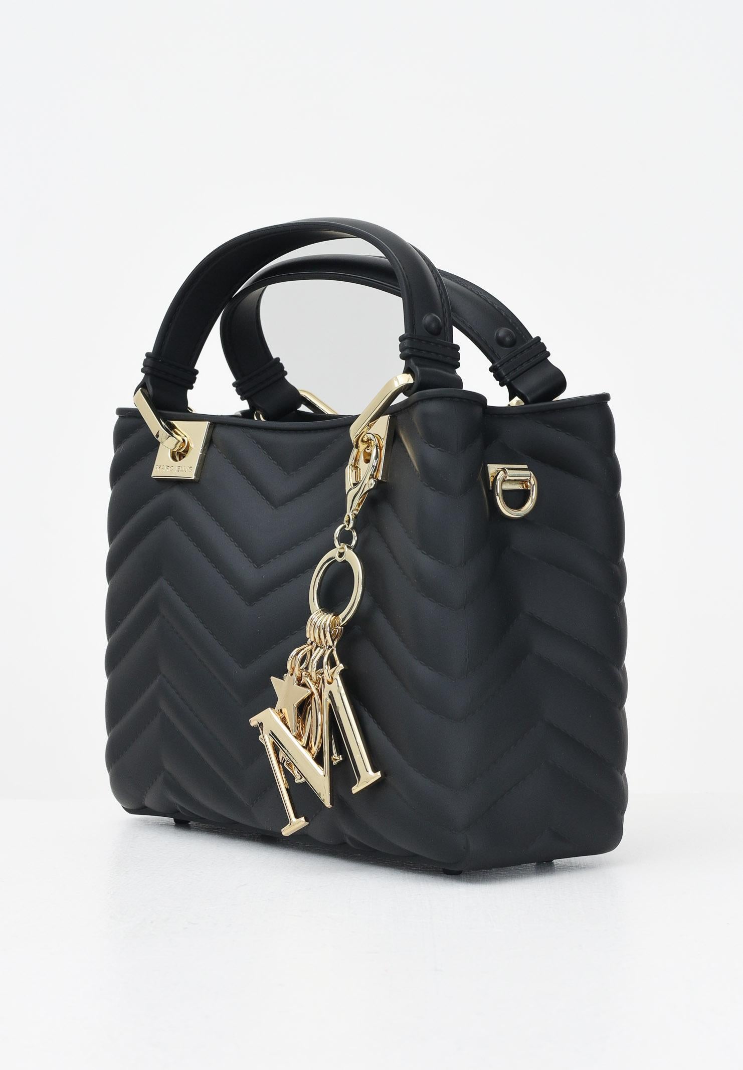 MARC ELLIS Borsa a mano Flat Krissy M nera da donna FLAT-KRISSY-M-WAVE BLLIGO MARC ELLIS 