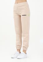 BARROW Pantalone sportivo beige per donna, ragazzi e bambini con stampa logo S5BKJUFP081 092 BARROW 