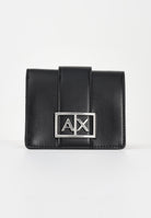 ARMANI EXCHANGE Portafogli nero da donna con logo XW000360AF12039 UC001 ARMANI EXCHANGE 