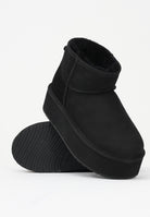 EMU Stivali bassi Stinger Micro Flatform neri da donna W13082 BLAK EMU 
