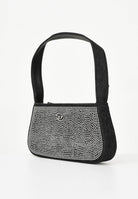 DIESEL Borsa WJULIE in denim nero da donna con strass applicati J02530KXBRM K02 DIESEL 