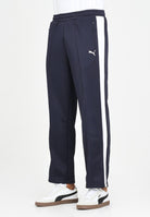 PUMA Pantalone sportivo T7 blu da uomo 629589 16 PUMA 