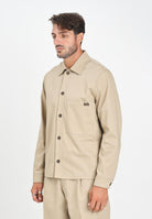 I'M BRIAN Camicia beige da uomo CA3444 0025 I'M BRIAN 
