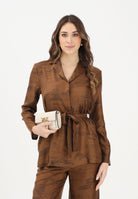 MAX MARA Camicia a manica lunga MSTABITURO marrone da donna 2616191031600 004 MAX MARA 