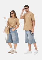 ADIDAS ORIGINALS shorts in denim Baggy Denim Shorts azzurro chiaro INDDNM denim chiaro da uomo e da donna KE0133 . ADIDAS ORIGINALS 