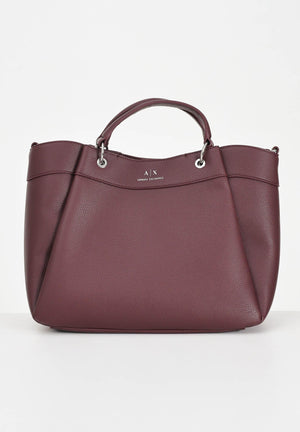 ARMANI EXCHANGE Shopper bordeaux da donna con logo 942910CC783 UA343 ARMANI EXCHANGE 
