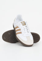 ADIDAS ORIGINALS Sneakers Samba bianche e beige da uomo JR0912  ADIDAS ORIGINALS 