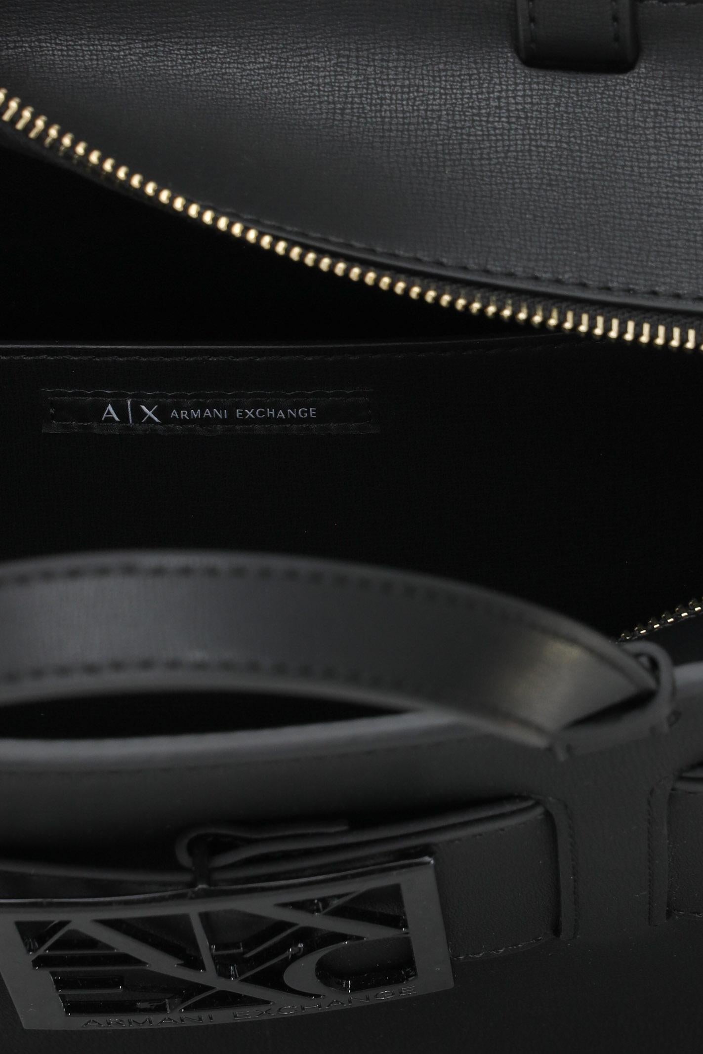 ARMANI EXCHANGE Shopper nera da donna con logo 9426890A874 00020 ARMANI EXCHANGE 