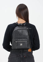 RICHMOND Zaino nero da donna con lavorazione trapuntata e micro borchie RWA25238ZA ARG RICHMOND 