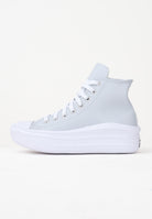CONVERSE Sneakers Chuck Taylor All Star Move Platform Leather ghiaccio da donna A14415C  CONVERSE 