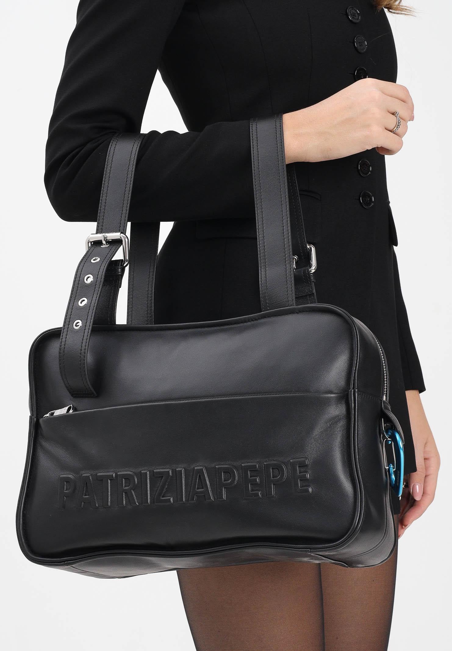PATRIZIA PEPE Shopper (IM)PERFECTION nera da donna 2B0125L113F K103 PATRIZIA PEPE 