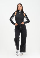 ADIDAS ORIGINALS Jeans adicolor Denim 3-Stripe nero da donna JD3109  ADIDAS ORIGINALS 