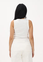 PINKO Canotta bianca da donna con stampa vintage 106901A3BX Z05 PINKO 