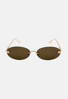 CRISTIAN LEROY occhiali da sole con lente marrone in colore marrone da uomo e donna S30028 C4 CRISTIAN LEROY 