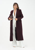 MAR DE MARGARITAS Cappotto lungo Melany bordeaux da donna MMABW01431 RS02 Mar de margaritas 