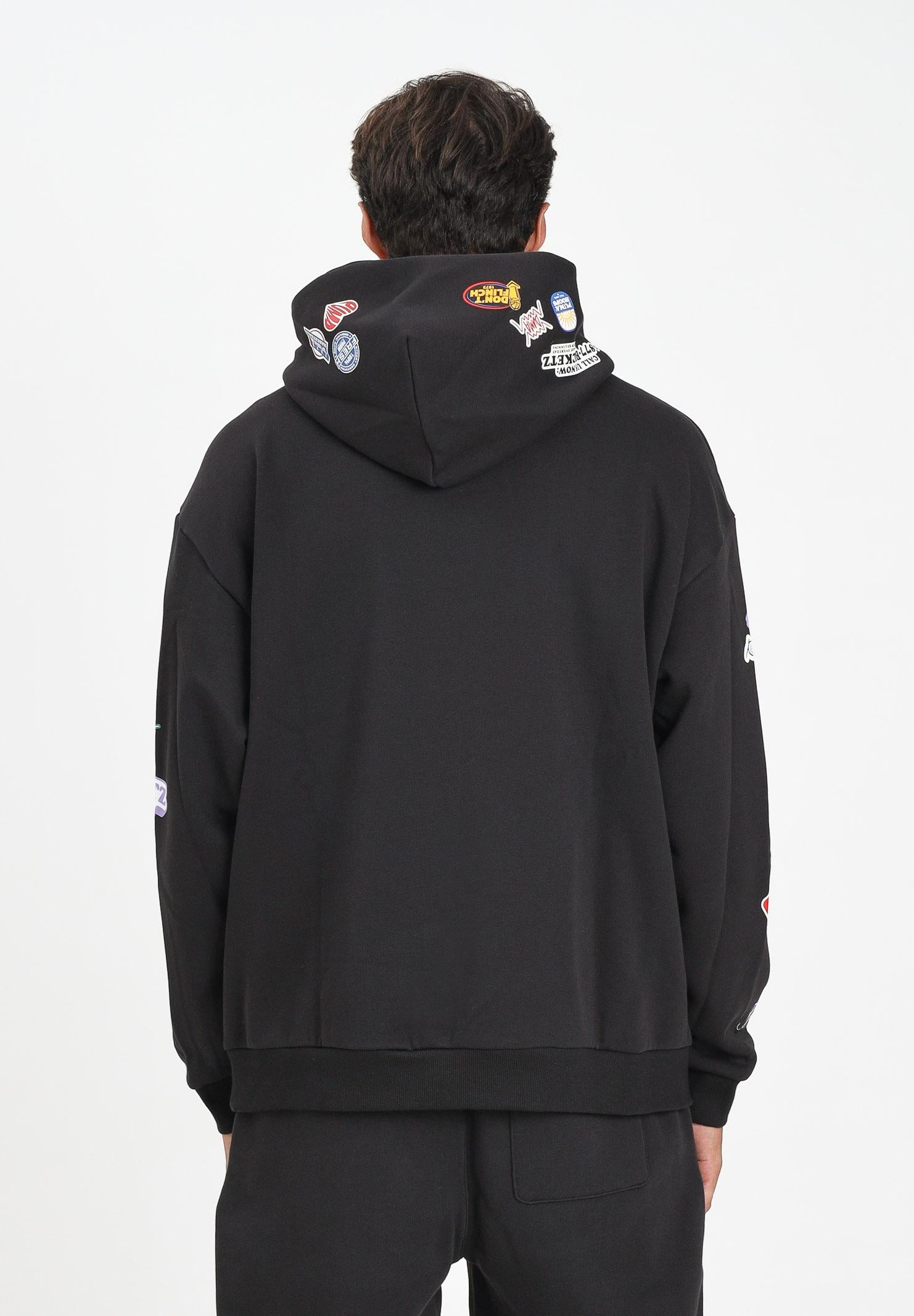 PUMA Felpa con cappuccio HooperHotline nera da uomo 632827 02 PUMA 