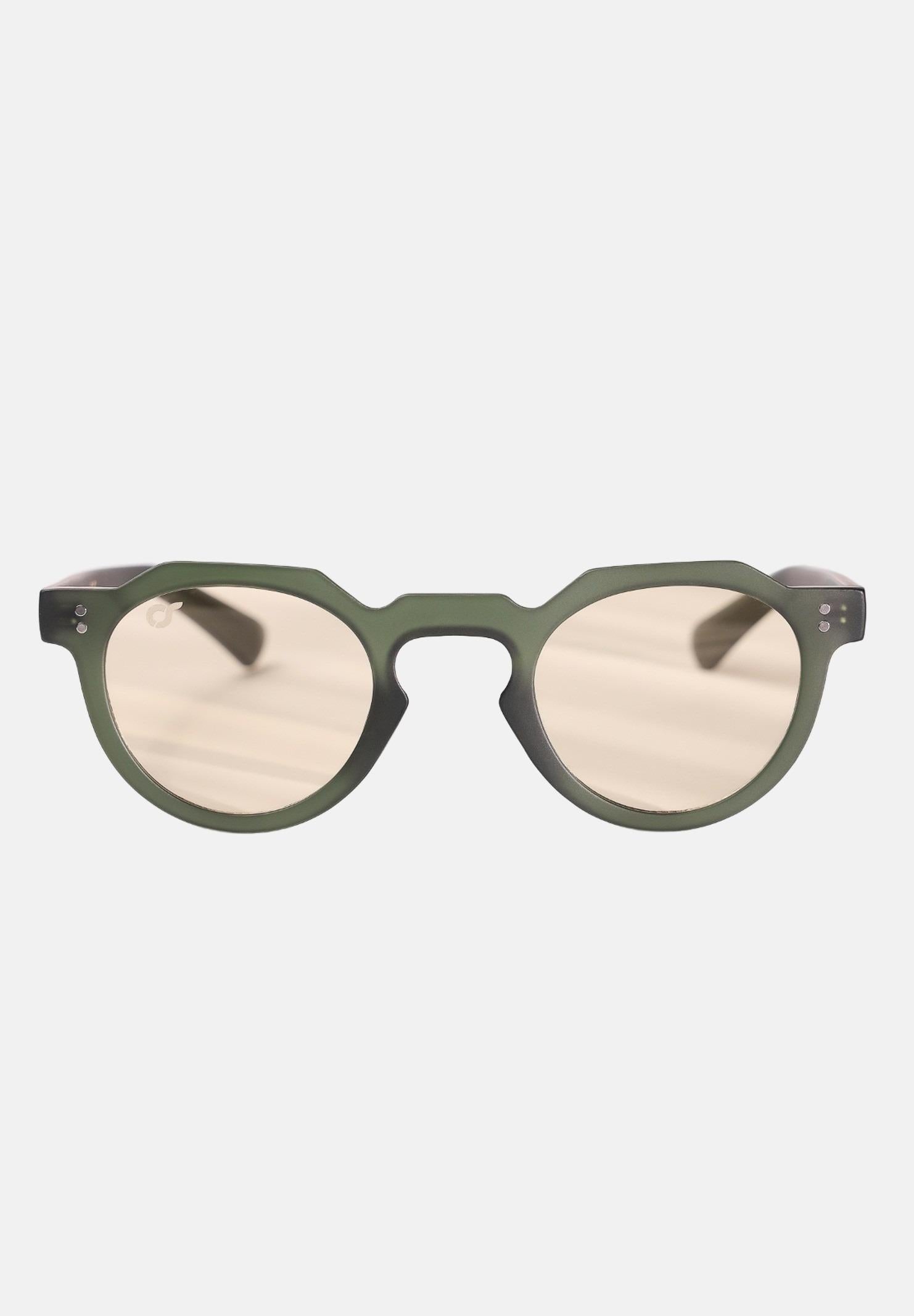 Occhiali da sole modello Londra verde opaco per uomo e donna OS2044 C03 OS SUNGLASSES 