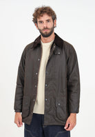 BARBOUR Giubbotto cerato Beaufort color oliva da uomo 242-MWX0002MWX OL71 BARBOUR 