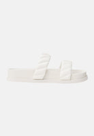 ARMANI EXCHANGE Ciabatte bianco panna da donna con logo XW002574AF22799 U0011 ARMANI EXCHANGE 