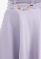 ELISABETTA FRANCHI Gonna midi lilla da donna GO15661E2 EV7 ELISABETTA FRANCHI 