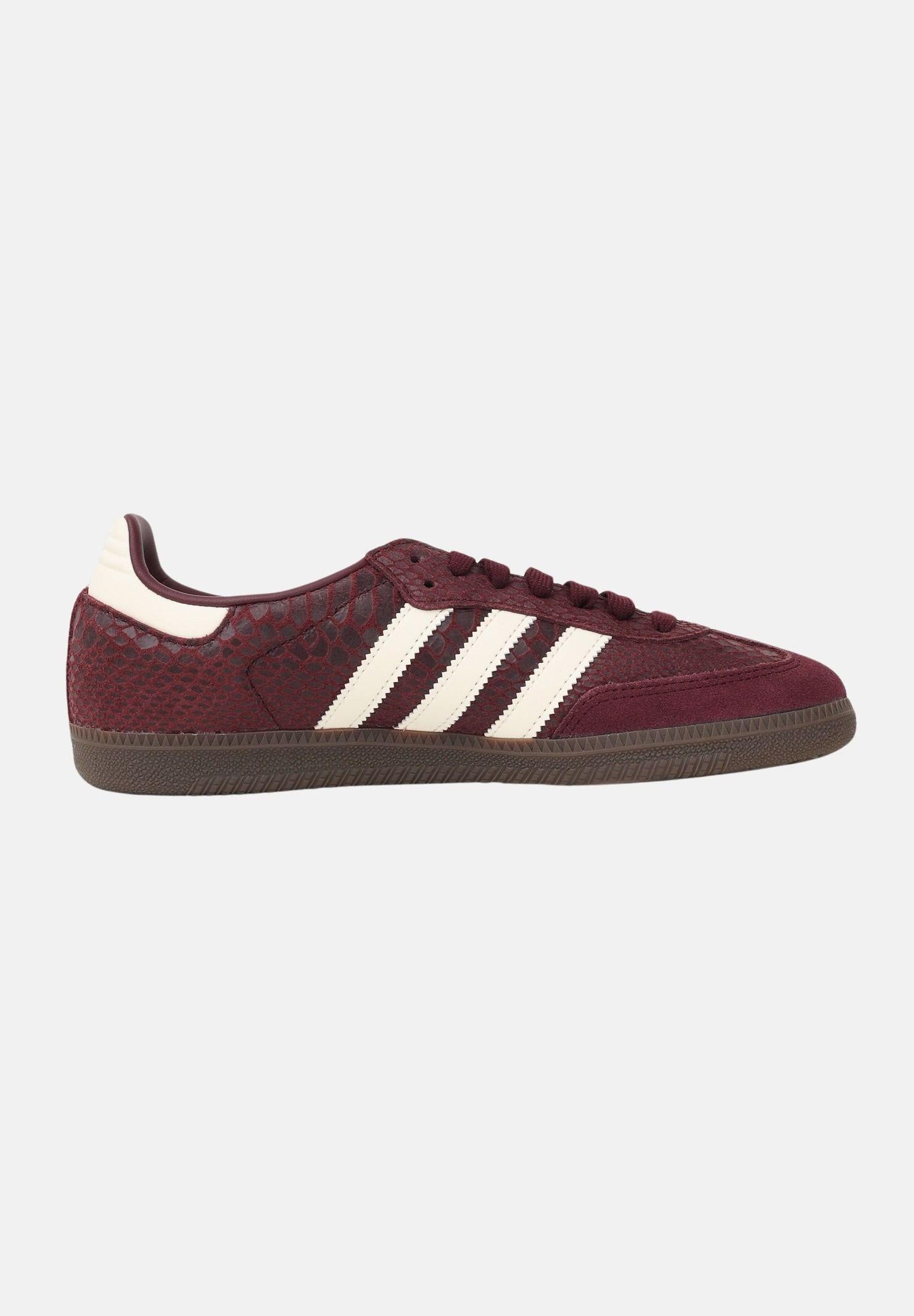 ADIDAS ORIGINALS Sneakers SAMBA OG bordeaux da donna IH3979 . ADIDAS ORIGINALS 