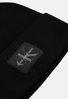 CALVIN KLEIN Berretto nero per uomo e donna con logo LV04D8088G UB1 CALVIN KLEIN 