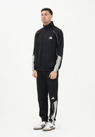 ADIDAS PERFORMANCE Tuta STADIUM 3-STRIPES nera da uomo JN1817 . ADIDAS PERFORMANCE 