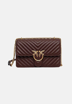 PINKO Borsa a tracolla Classic Love Bag One burgundy  da donna 100941A0GK R49Q PINKO 
