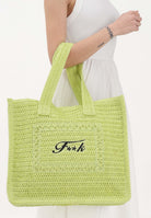 F**K Borsa mare lime da donna con logo FA26-SW0001LI . F**K 