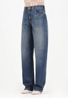 PINKO Jeans balloon in denim scuro da donna 103180A2SB PJU PINKO 