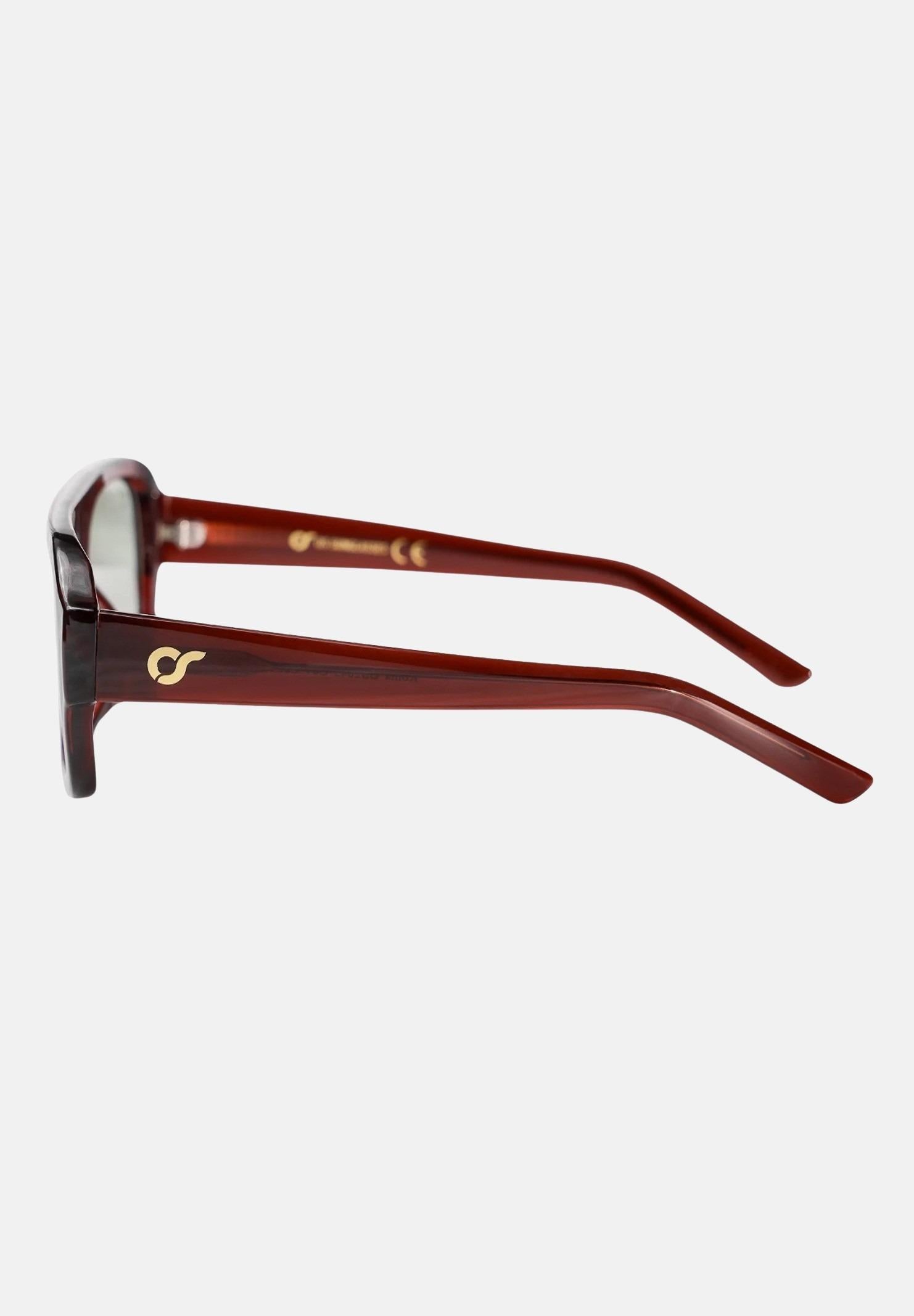 OS SUNGLASSES Occhiali da sole color vino per uomo e donna modello Roma OS2045 C04 OS SUNGLASSES 
