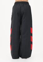ADIDAS ORIGINALS Pantalone sportivo Blocked Washed nero e rosso da donna KE5037 . ADIDAS ORIGINALS 