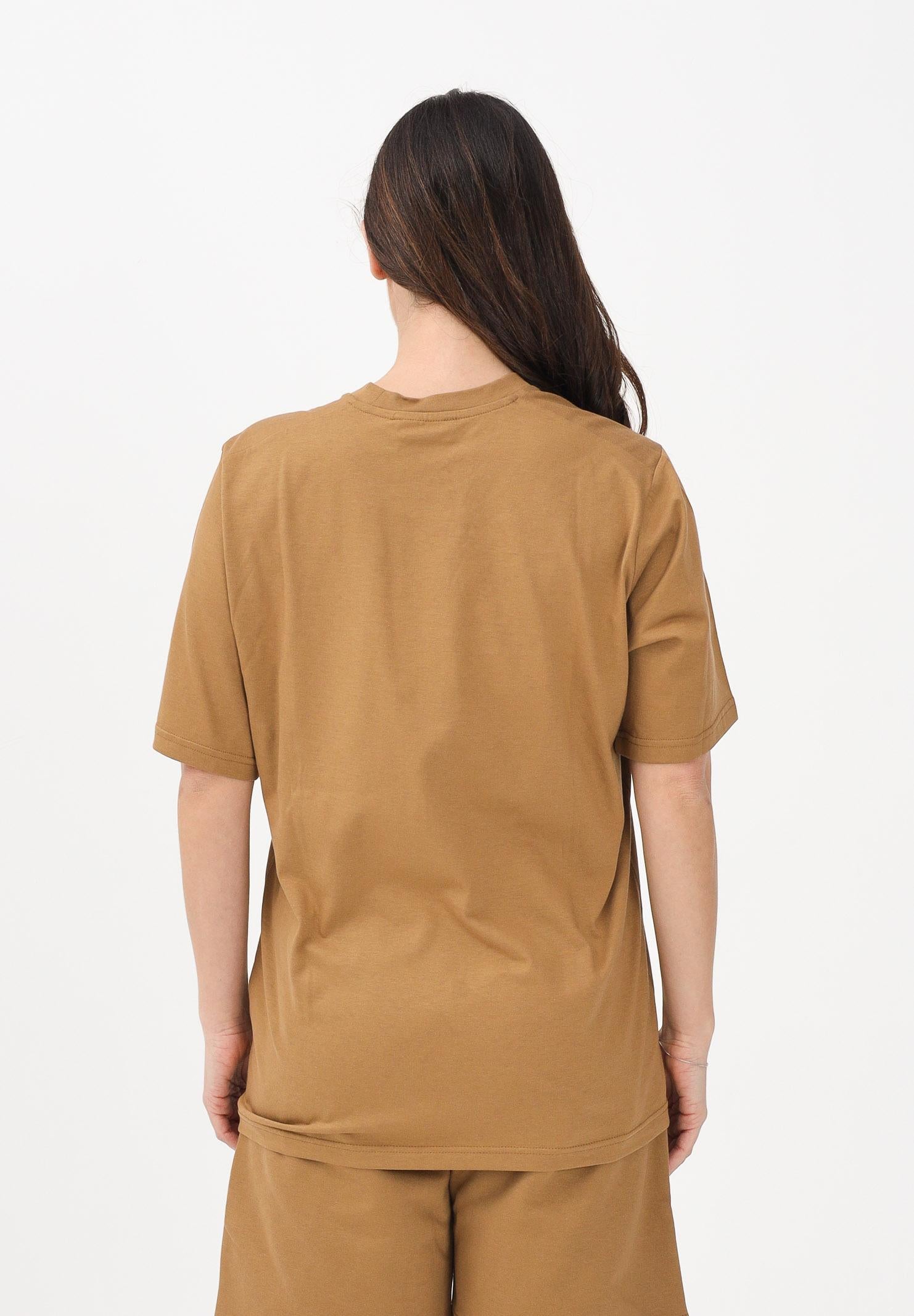 DSQUARED2 T-shirt a manica corta marrone per donna, ragazzi e bambini con logo DQ2823D004G DQ730 DSQUARED2 