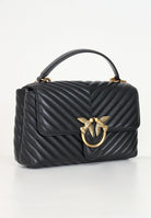 PINKO Borsa a mano Classic Love Bag Puff nera da donna 100043A0GK Z99Q PINKO 